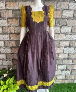 Slub cotton Coffee brown CC 156