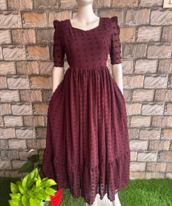 Browinsh wine dobby Georgette