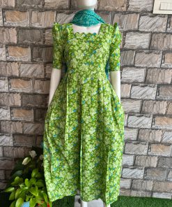 Parrot green kanta maxi