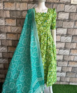 Sky blue khadhi dupatta